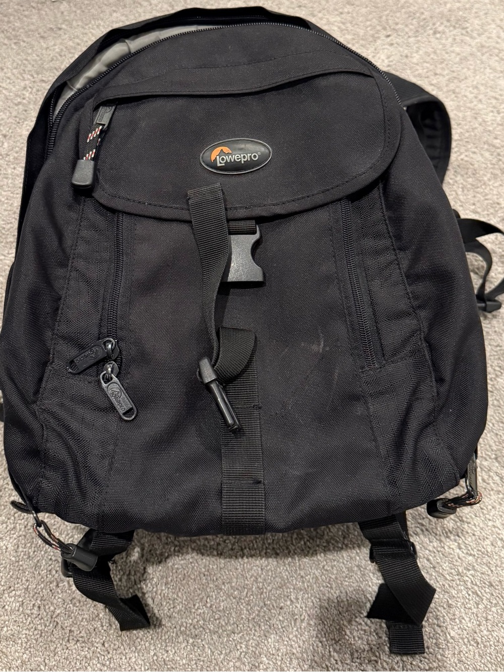 Lowepro Black Padded Camera Backpack